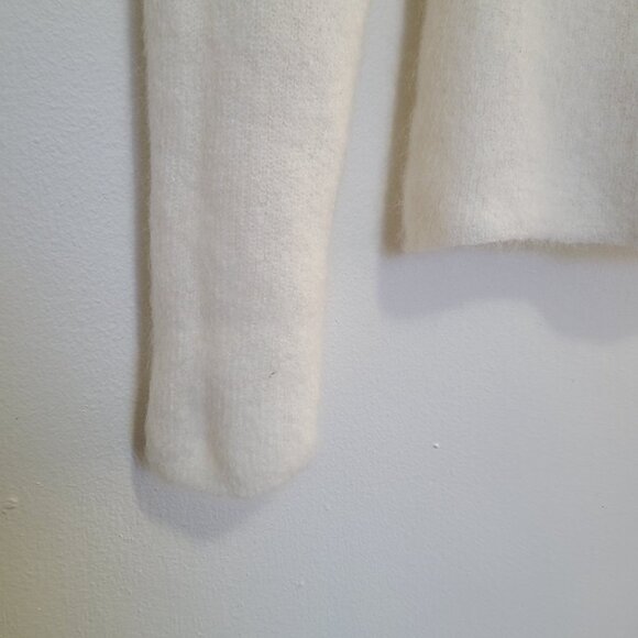 La Maille Sezane Super Kid Mohair Alpaca Blend Cardigan Sweater Women's Small - Picture 9 of 9